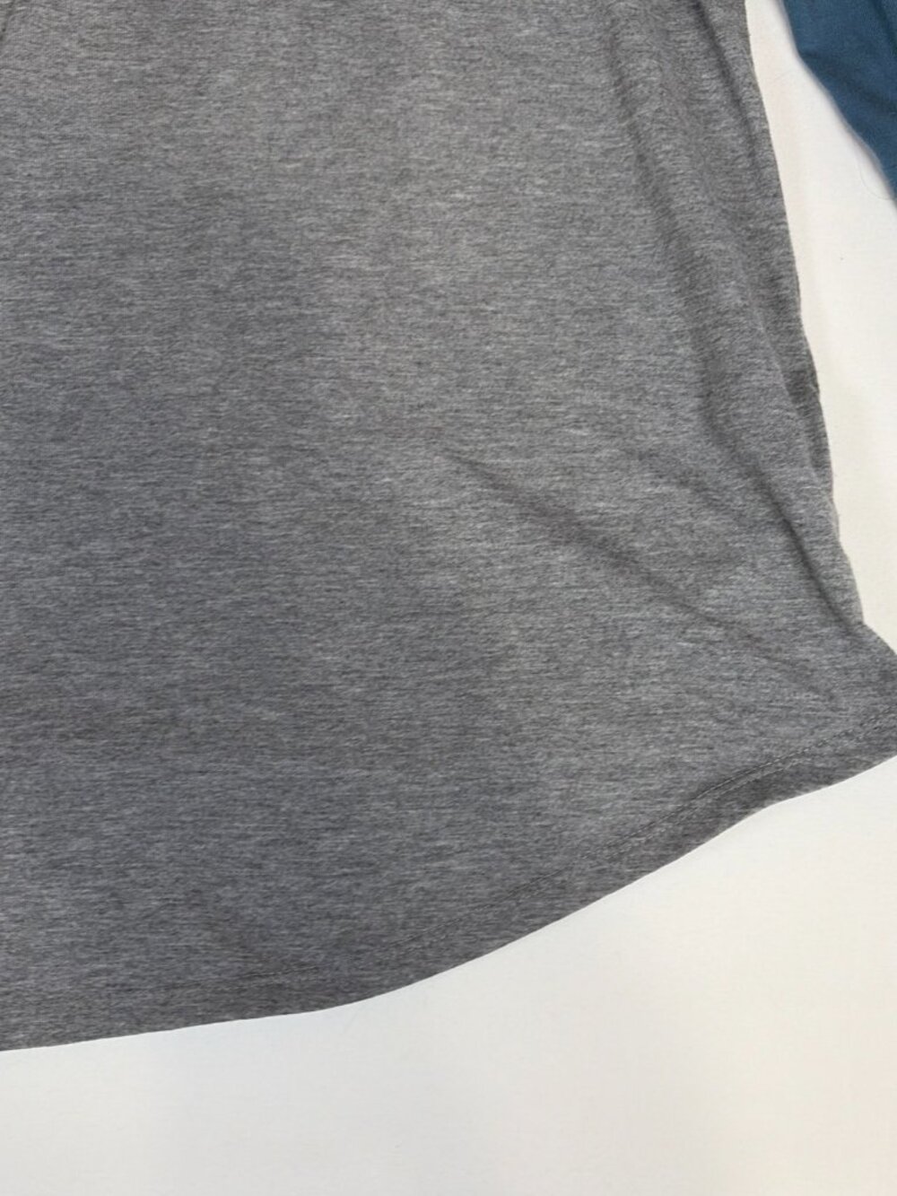 LulaRoe 3/4 Sleeve Baseball T-Shirt Women's XL Gray - Picture 4 of 5